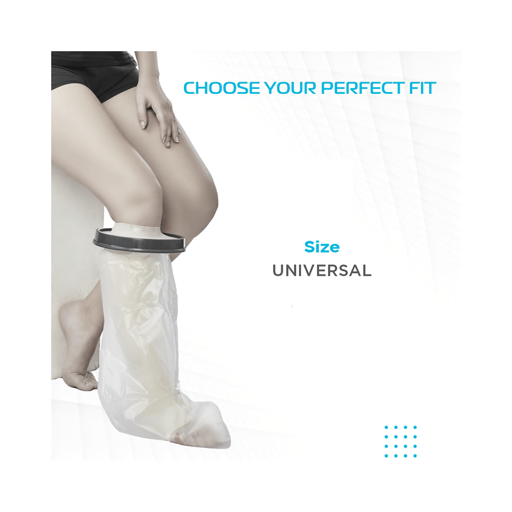 Vissco Core Cast Cover - Leg from Ankle upto Knee Universal Grey - Image 2