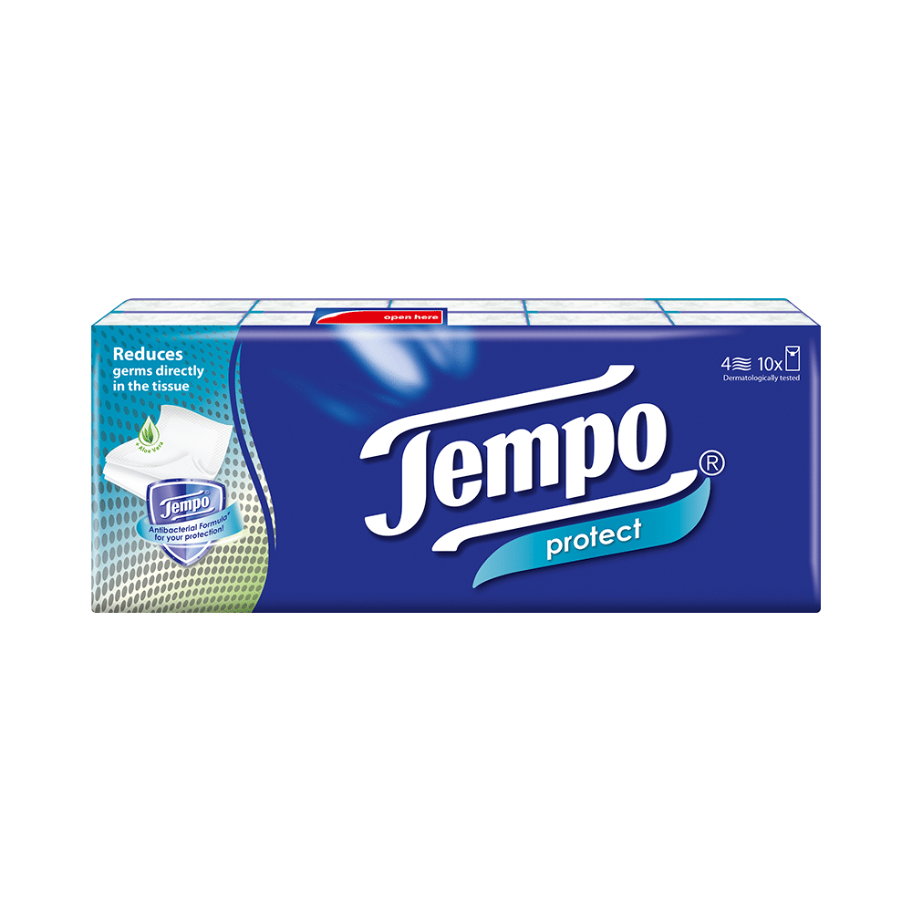 Tempo Handkerchief 4Ply Protect