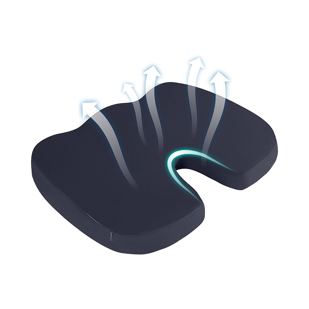 4V1 Cushion CX 3 Coccyx Orthopedic Seat Standard Black - Image 1