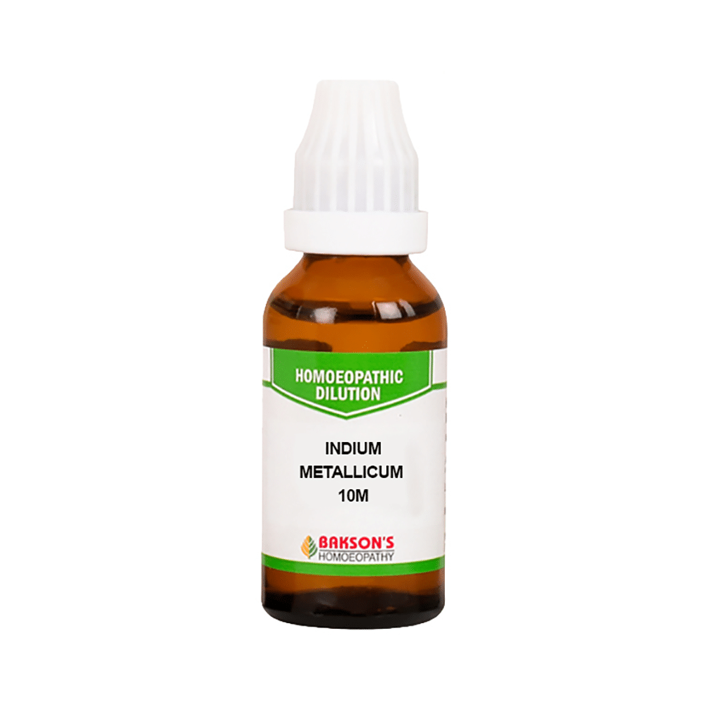 Bakson's Homeopathy Indium Metallicum Dilution 10M - Image 2