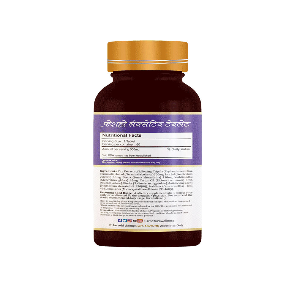 Dr. Nature Freshoo Laxative Tablet - Image 2