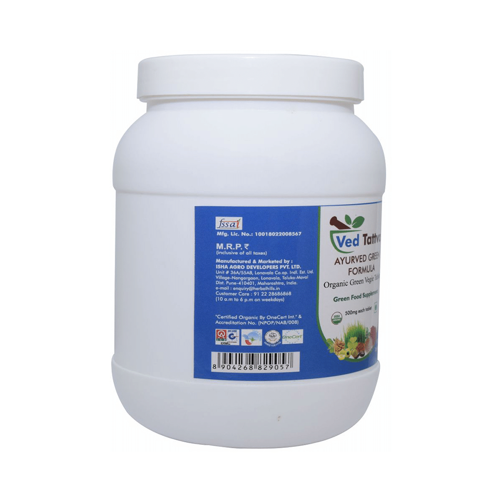 Ved Tattva Ayurved Green Formula Tablet - Image 3