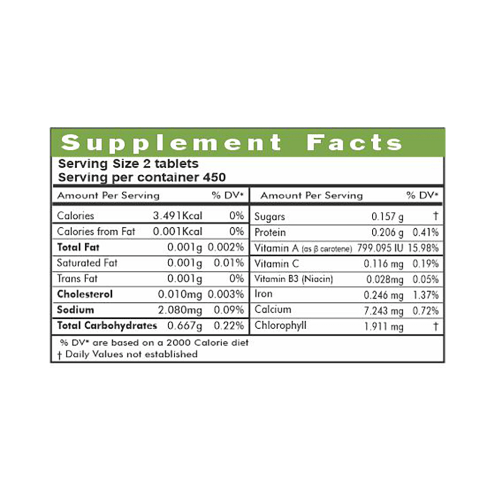 Ved Tattva Ayurved Green Formula Tablet - Image 4