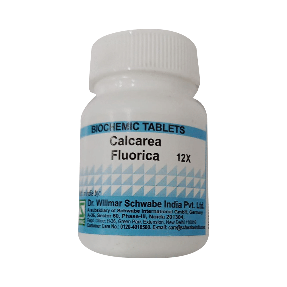 Dr Willmar Schwabe India Calcarea Fluorica Biochemic Tablet 12X
