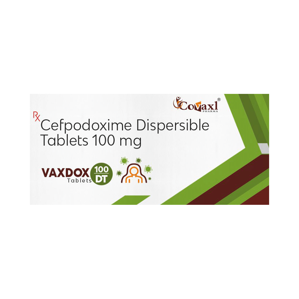 Vaxdox 100mg Tablet DT