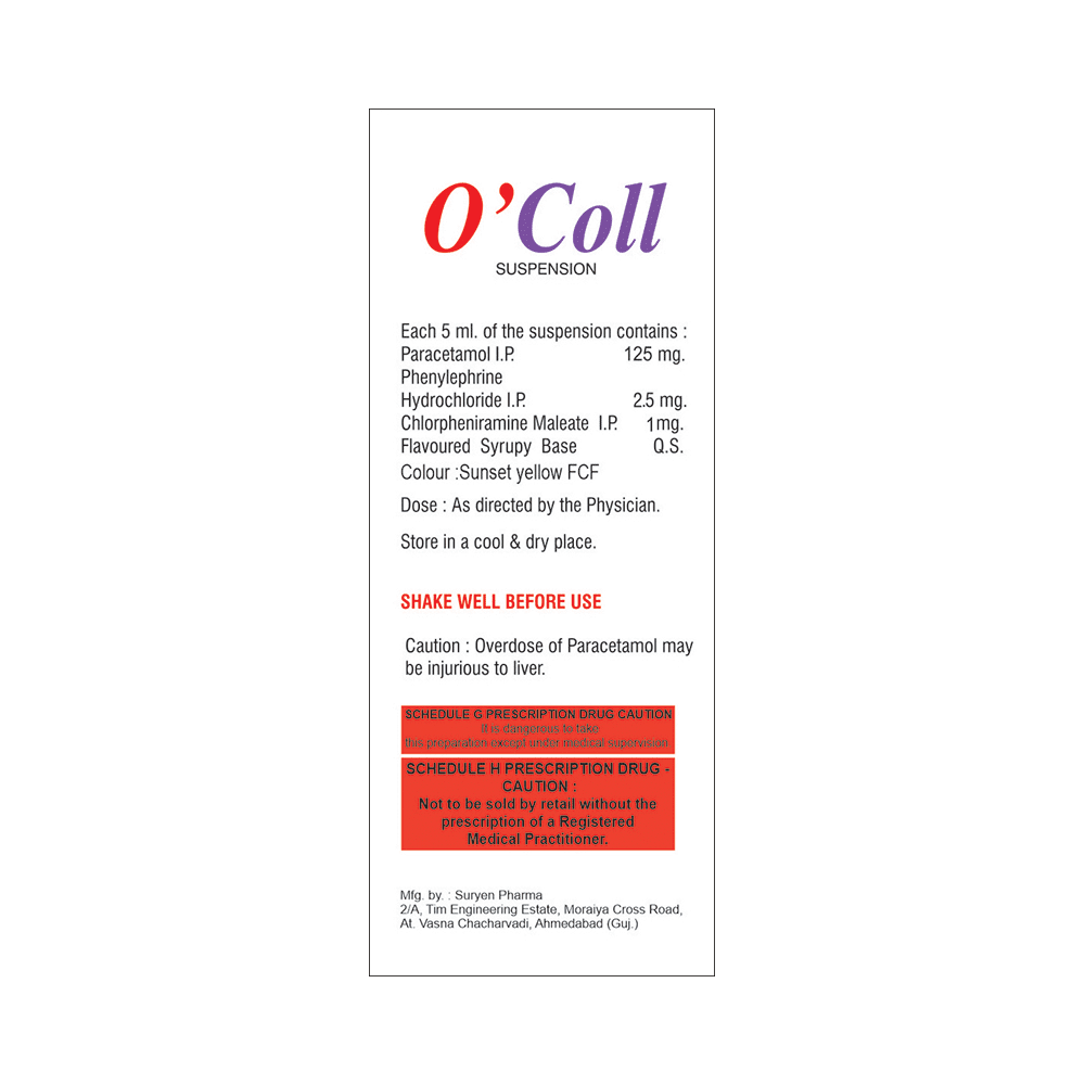 Ocoll Kid Oral Suspension - Image 2