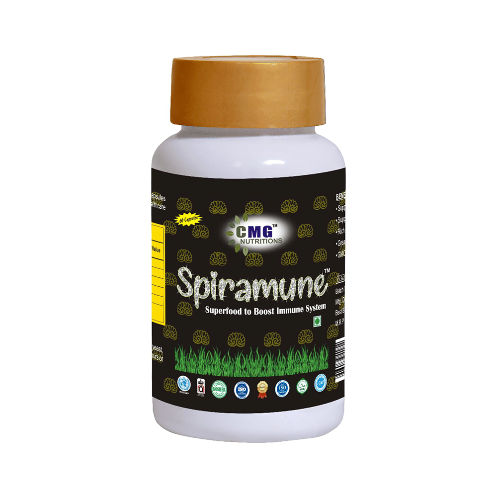 CMG Nutritions Spiramune Capsule Superfood to Boost Immune System