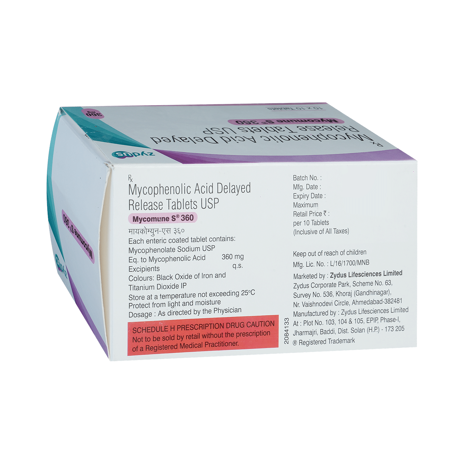 Mycomune-S 360 Tablet - Image 3