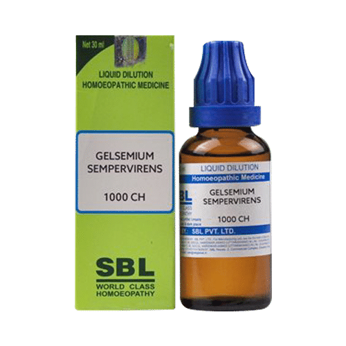 SBL Gelsemium Sempervirens Dilution 1000 CH