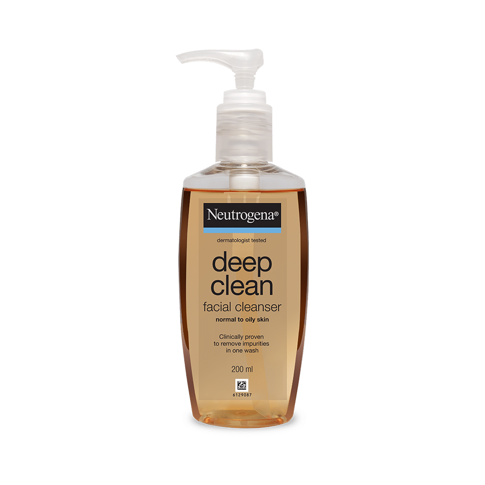 Neutrogena Deep Clean Facial Cleanser with Salicylic Acid | For Acne Prone Skin