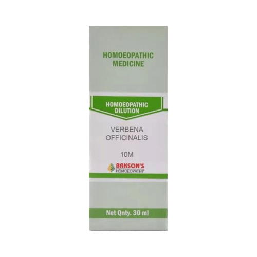Bakson's Homeopathy Verbena Officinalis  Dilution 10M