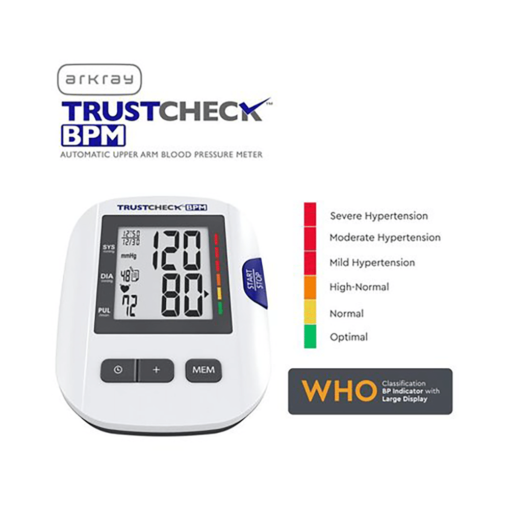 Arkray A90046 Trustcheck BPM 2.0 Digital Blood Pressure Kit White - Image 2