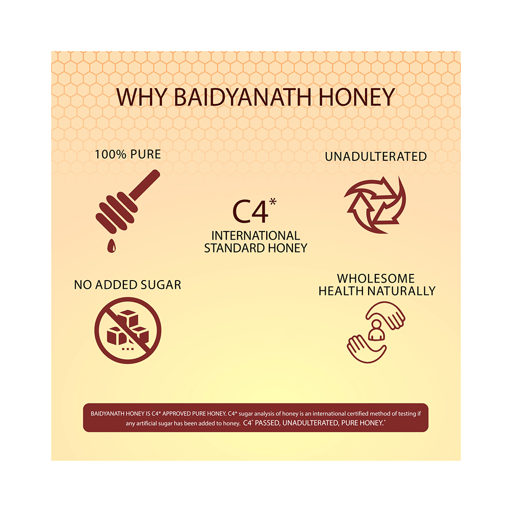 Baidyanath (Noida) Honey | No Sugar Adulteration - Image 2