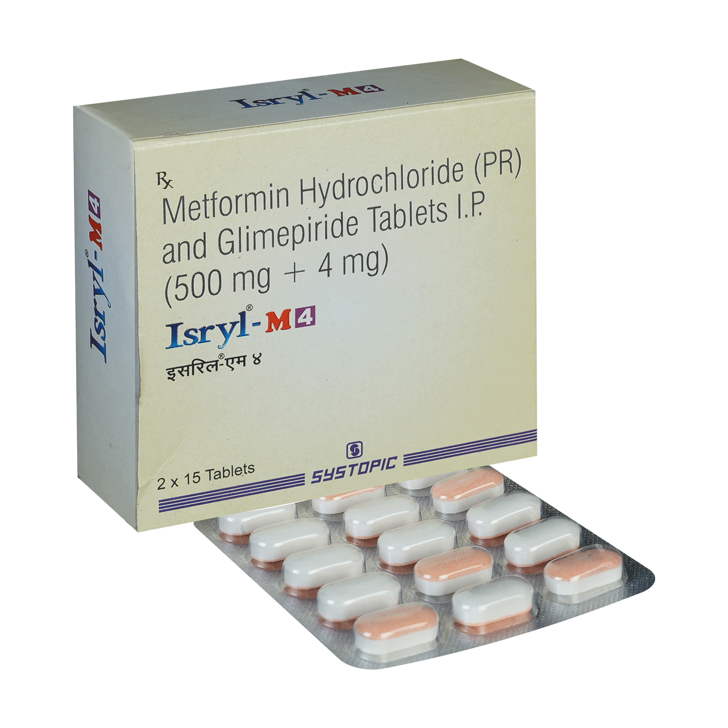 Isryl-M 4 Tablet PR - Image 1