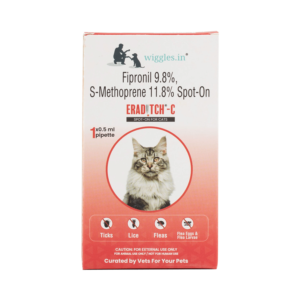 Wiggles Eraditch Spot-On for Cats - Image 1