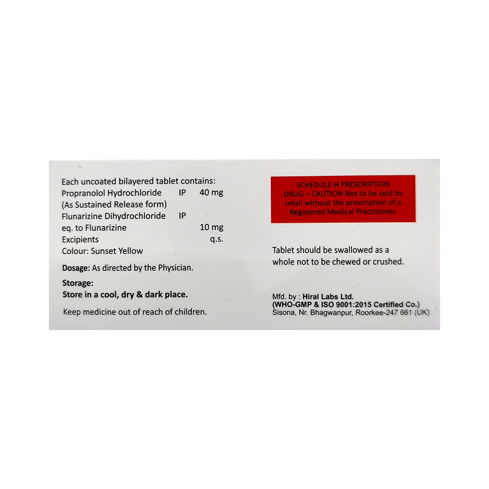 Flubeta 10 Tablet SR - Image 2