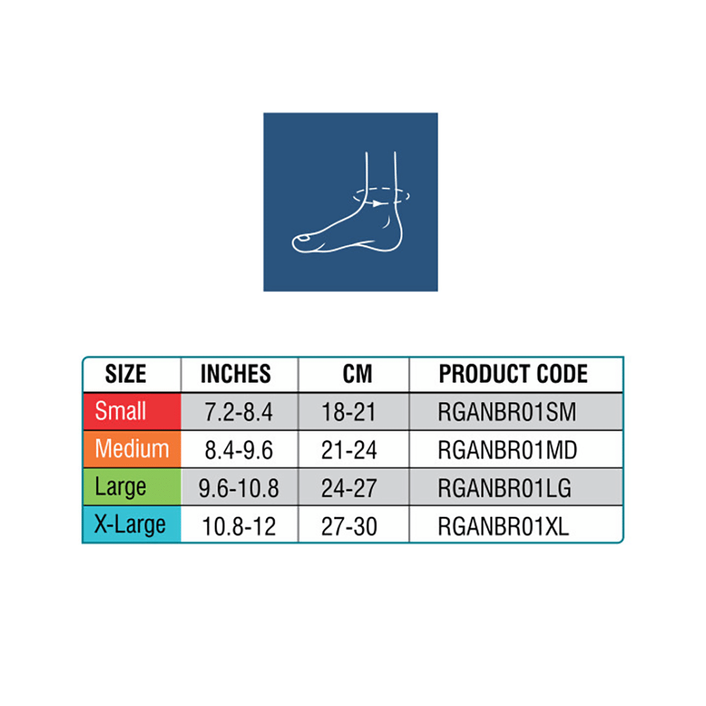 Med-E-Move Ankle Brace XL - Image 2