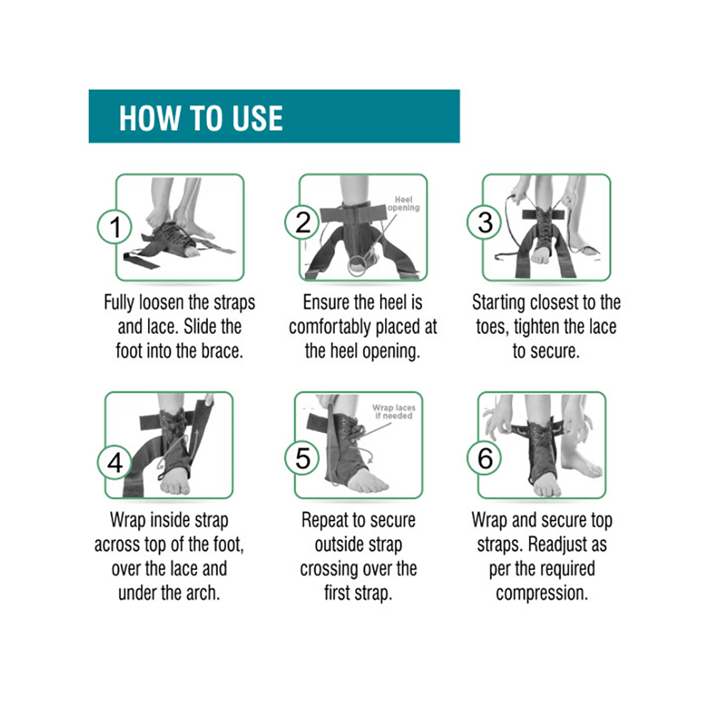Med-E-Move Ankle Brace XL - Image 3