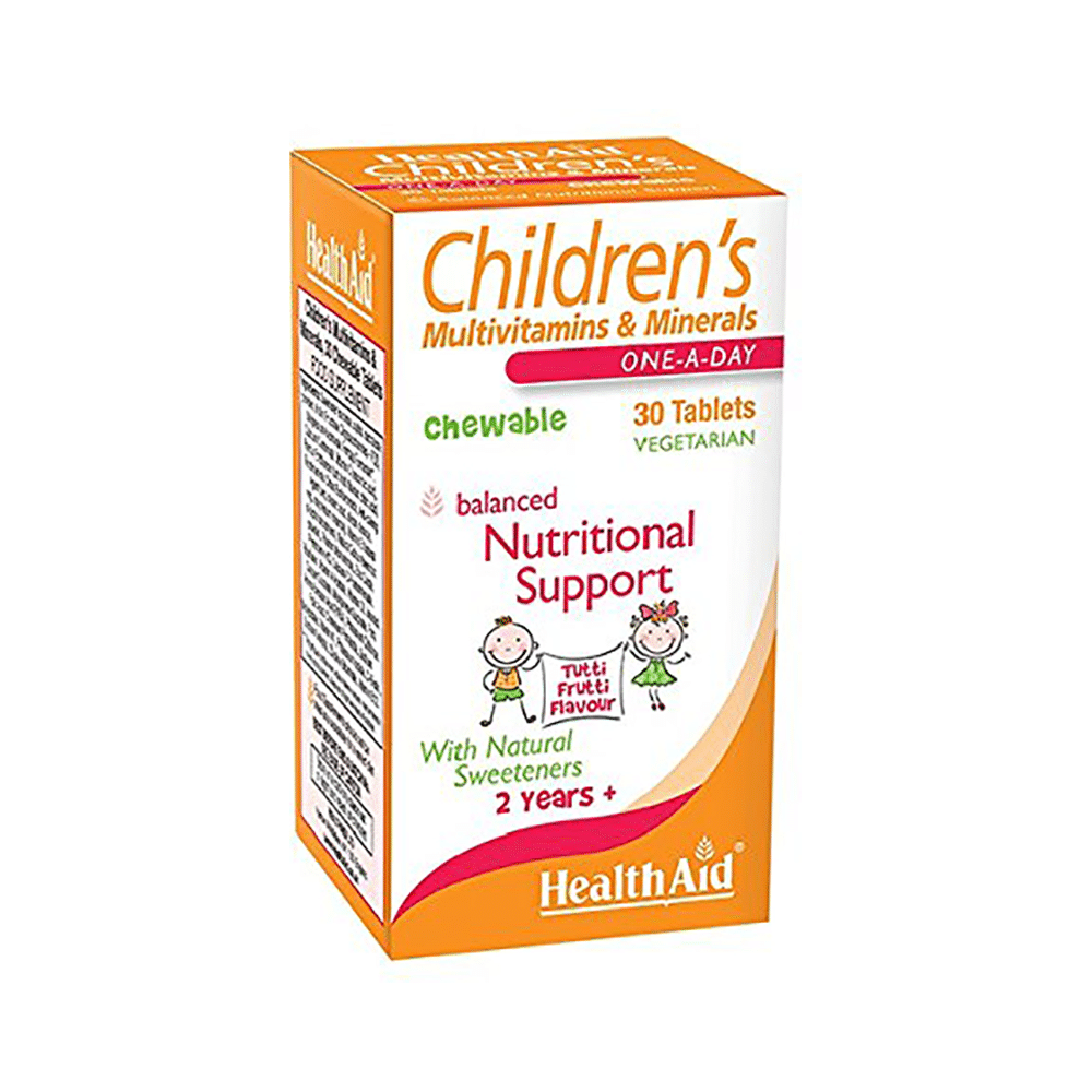 Healthaid Childrens Multivitamins & Minerals Chewable Tablet Tutti Frutti - Image 1