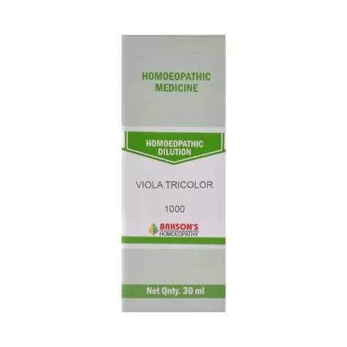 Bakson's Homeopathy Viola Tricolor  Dilution 1000 CH - Image 1