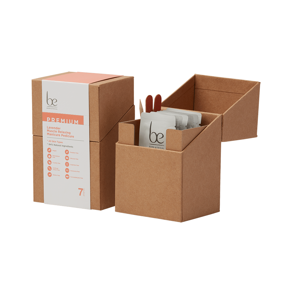 Born Ethical Lavender Muscle Relaxing Manicure Pedicure Kit - Image 4