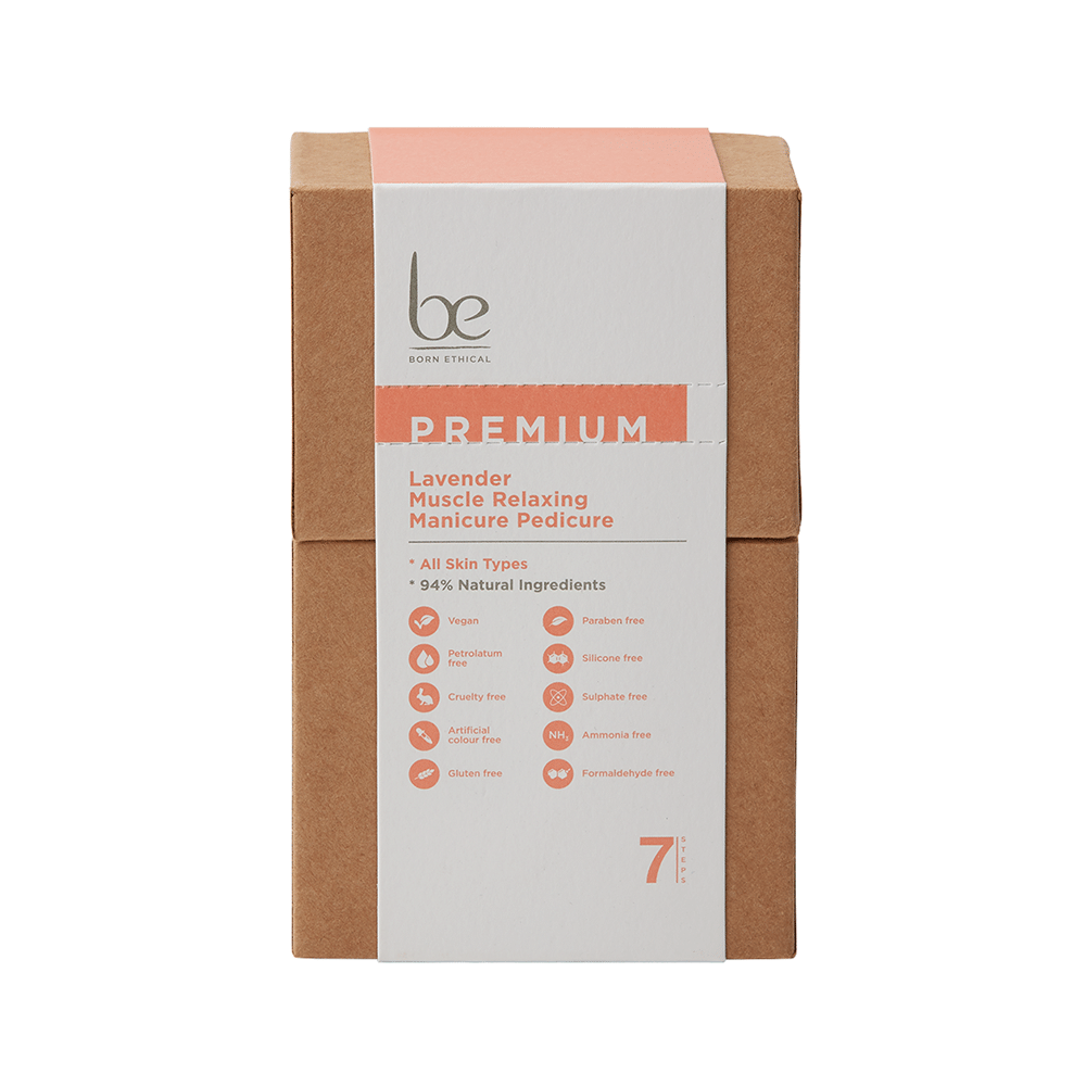 Born Ethical Lavender Muscle Relaxing Manicure Pedicure Kit - Image 3