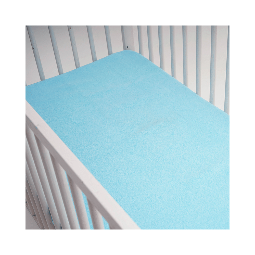 Tidy Sleep Water Proof & Washable Baby Care Dry Sheet & Bed Protector Large Baby Blue and Royal Blue - Image 3