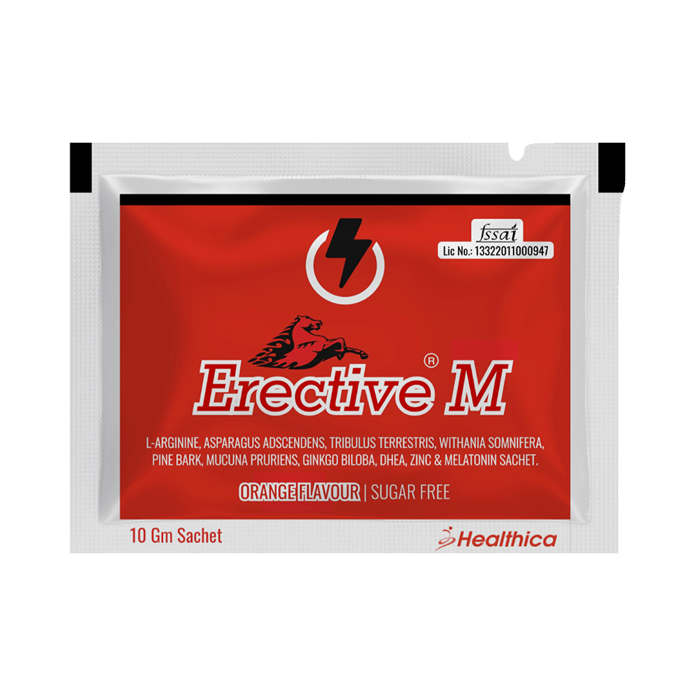 Erective M Sachet Orange Sugar Free - Image 2