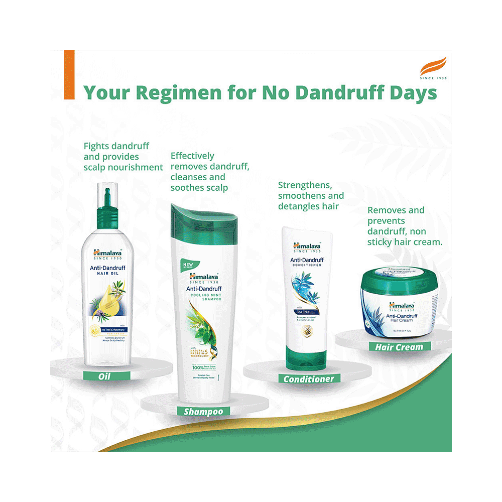 Himalaya Anti-Dandruff with Natural 5 Protein Technology Shampoo Cooling Mint - Image 7