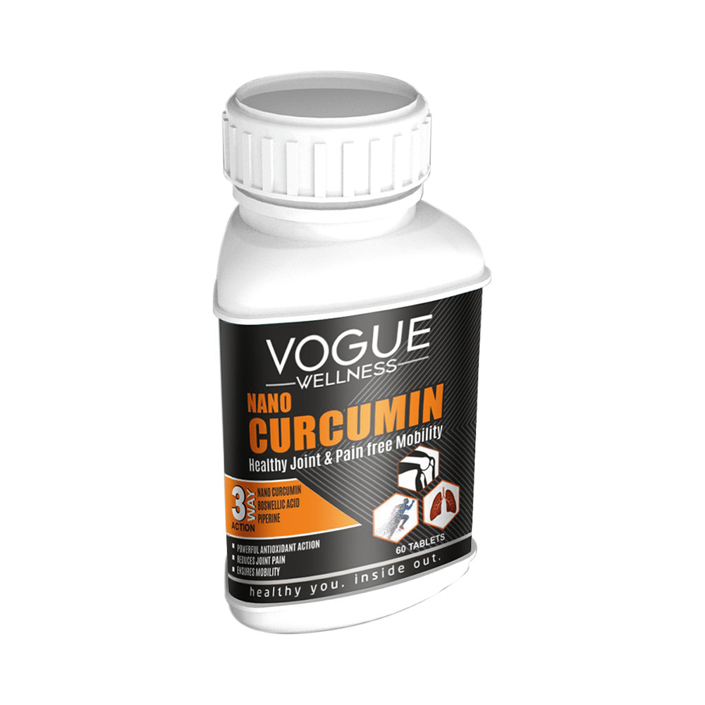 Vogue Wellness Nano Curcumin Tablet (60 Each) - Image 1