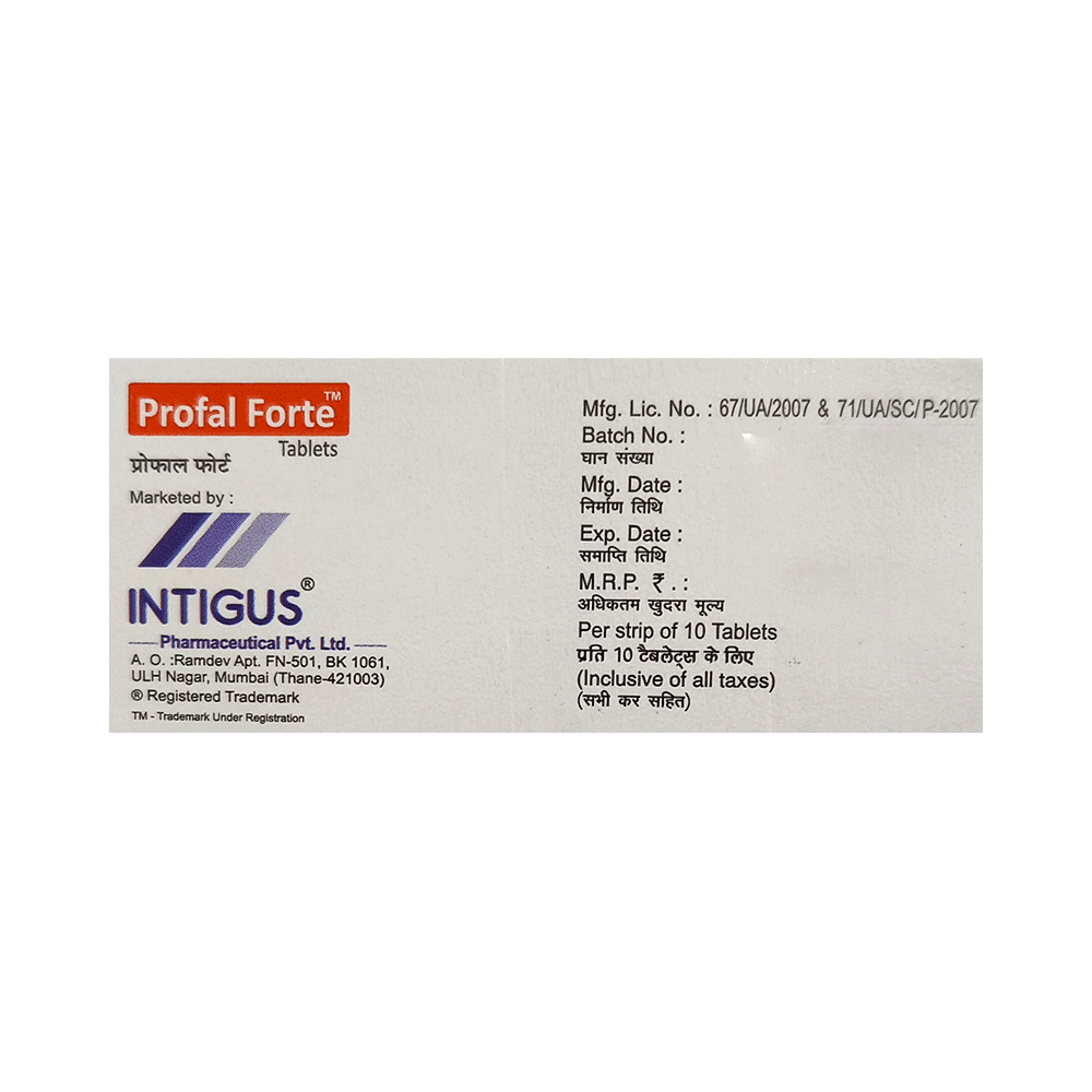 Profal Forte Tablet SR - Image 3