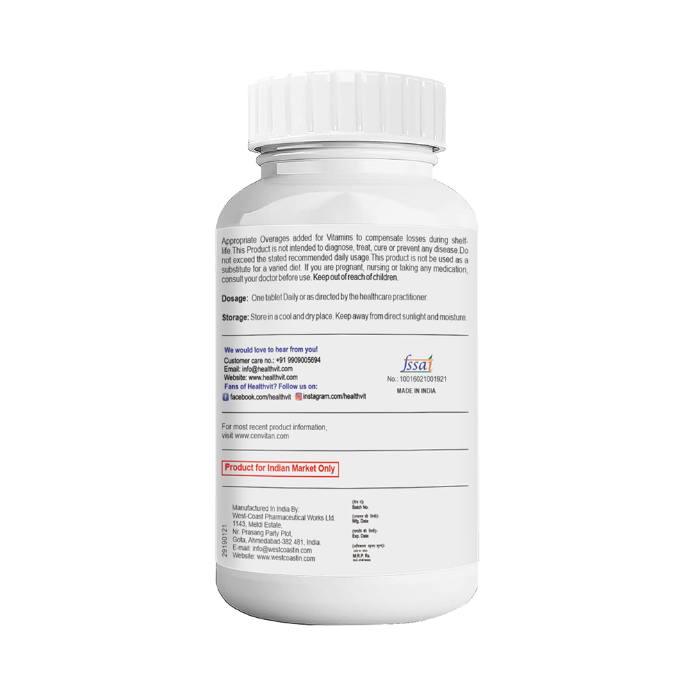 HealthVit Cenvitan Taurine Healthy Growth for Kids Tablet - Image 2