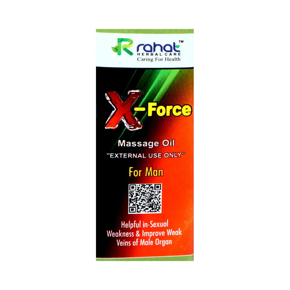 Rahat Herbal Care X-Force Massage Oil for Man