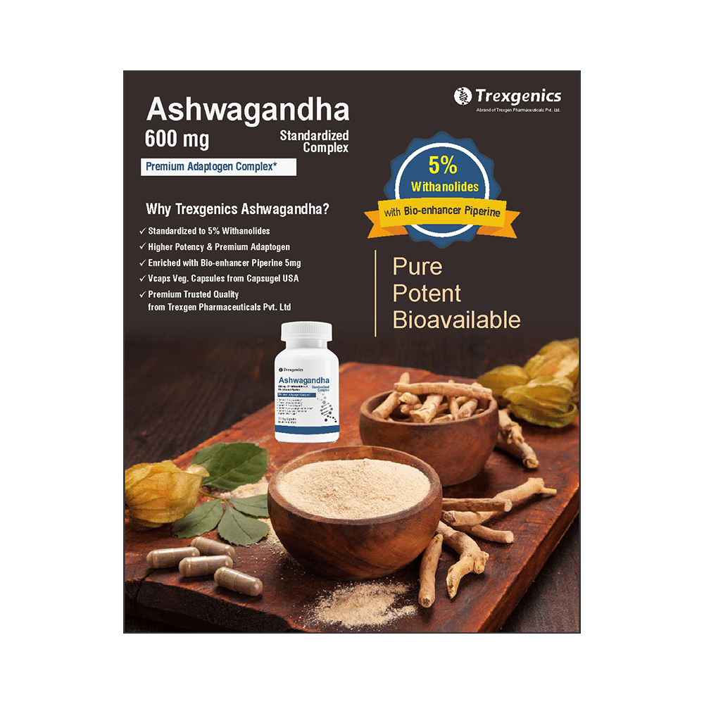 Trexgenics Ashwagandha Veg Capsule - Image 3