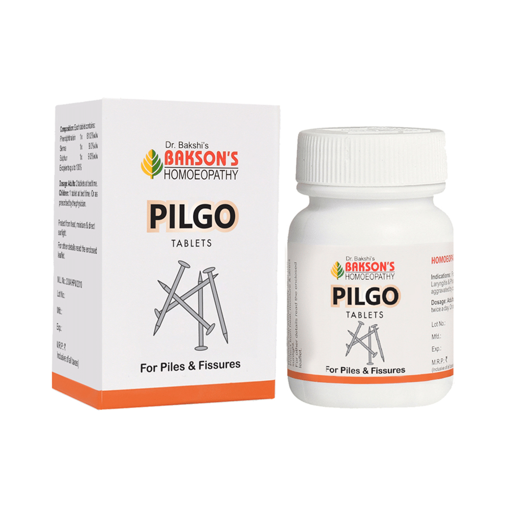 Bakson's Homeopathy Pilgo Tablet - Image 1