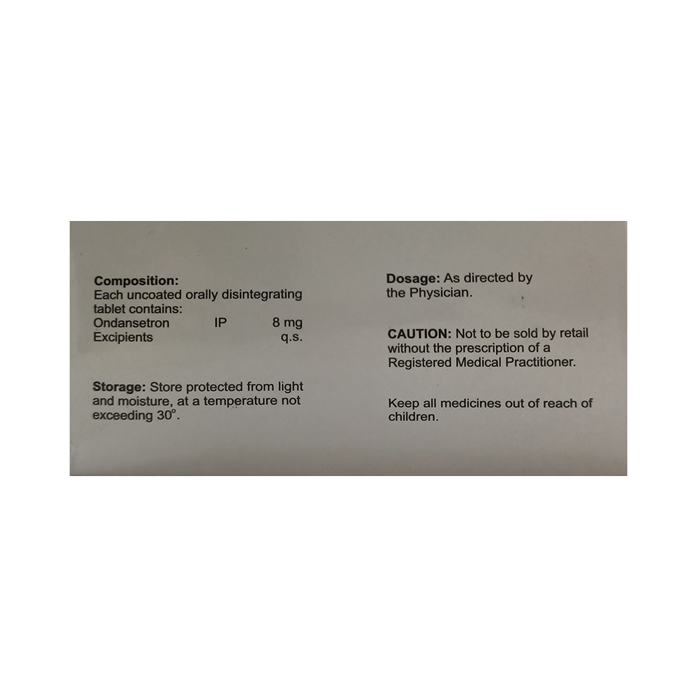 Vomiford 8 MD Tablet - Image 3