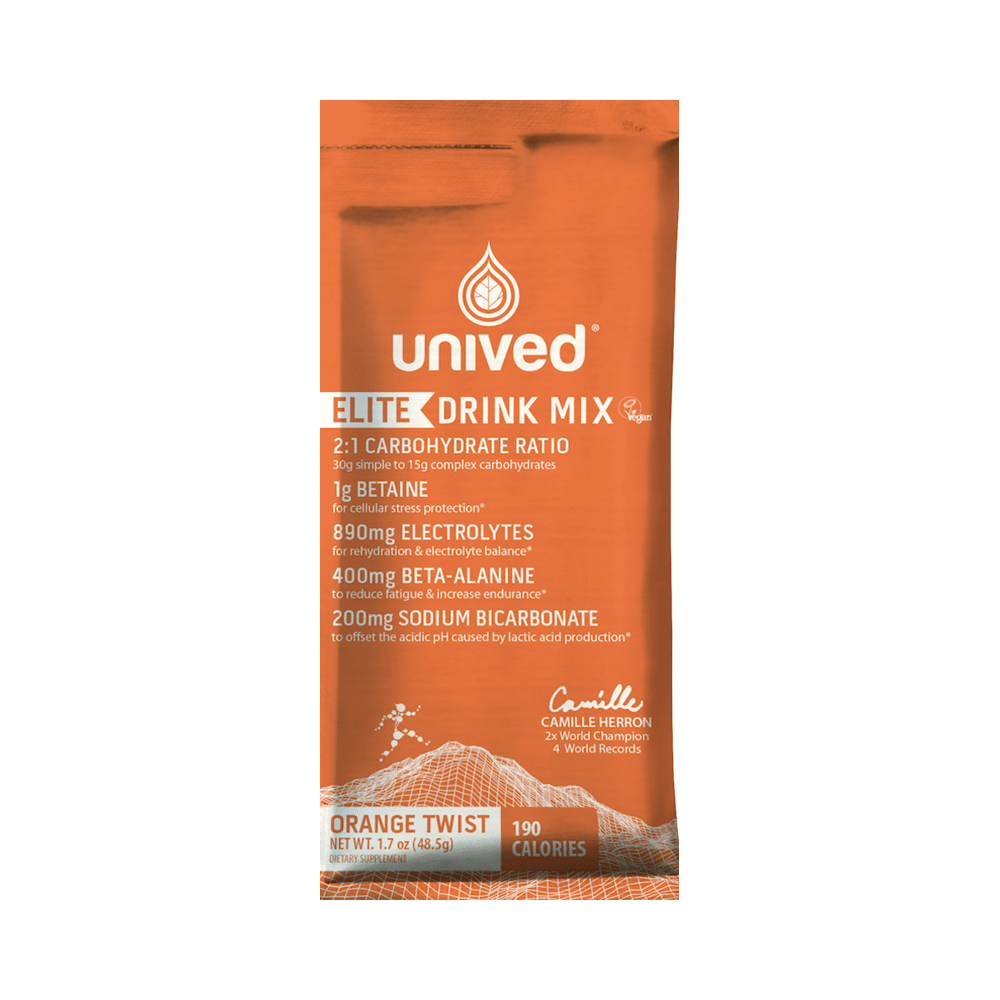 Unived Elite Drink Mix Sachet (48.5gm Each) Orange Twist - Image 2