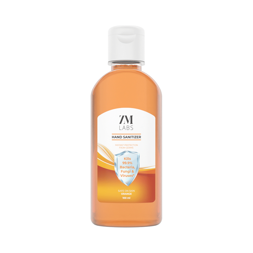 ZM Labs 70% Ethanol Based Hand Sanitizer Orange - Image 1