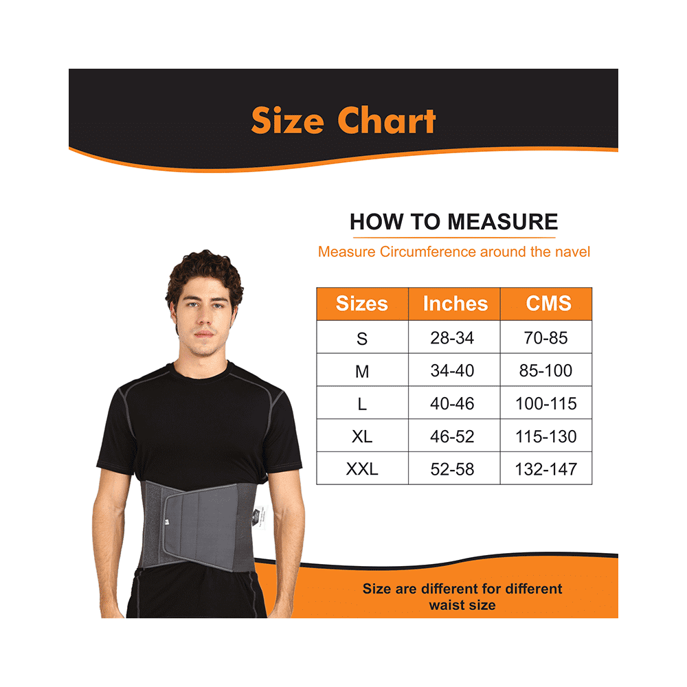 Superfine Comfort Abdominal Belt After Delivery for Tummy Reduction XL Grey - Image 5