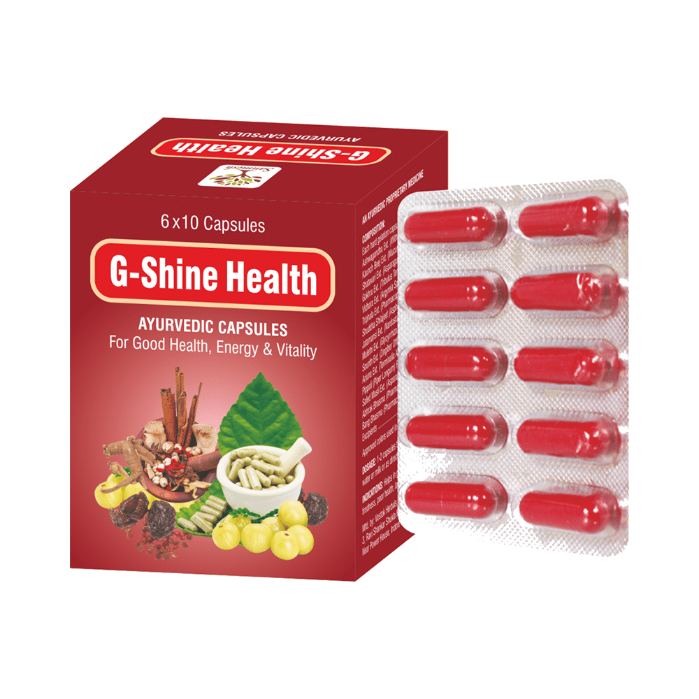 Vostok Herbals G-Shine Health Ayurvedic Capsule - Image 6