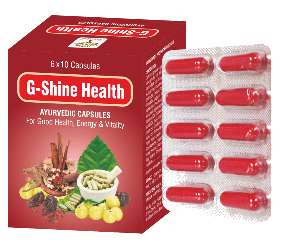 Vostok Herbals G-Shine Health Ayurvedic Capsule - Image 2