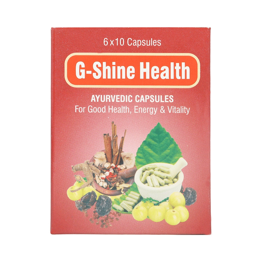 Vostok Herbals G-Shine Health Ayurvedic Capsule - Image 4