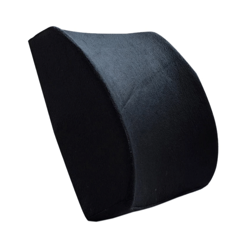 4V1 BKR16 Orthopedic Lumbar Support Pillow Standard Black - Image 4