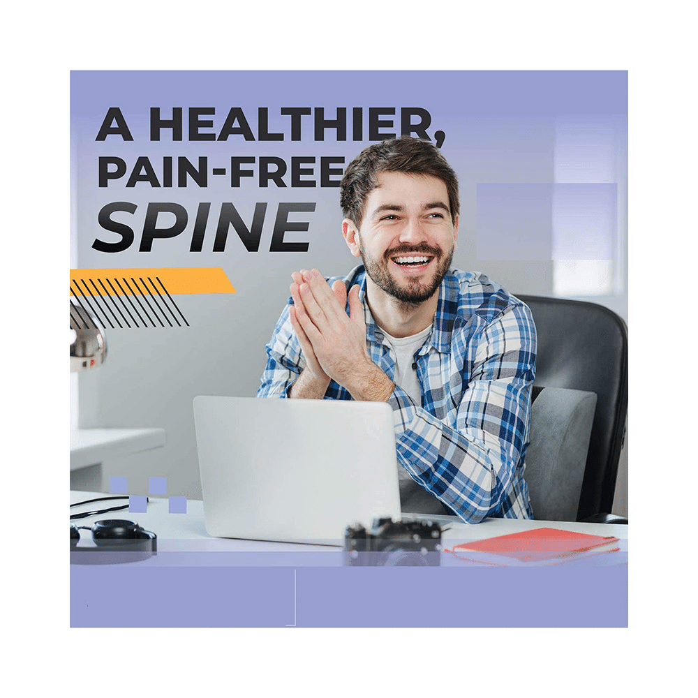 4V1 BKR16 Orthopedic Lumbar Support Pillow Standard Black - Image 7