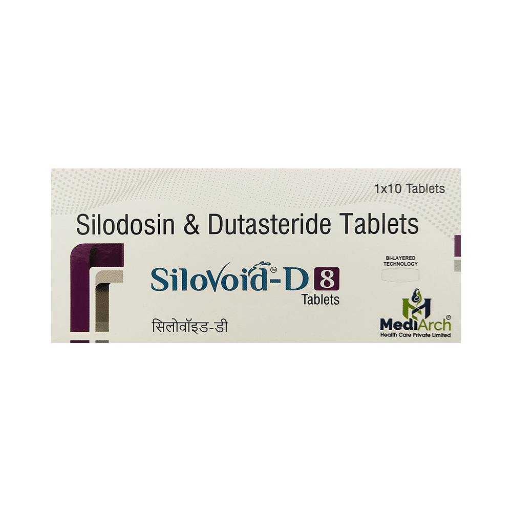 Silovoid-D 8 Tablet