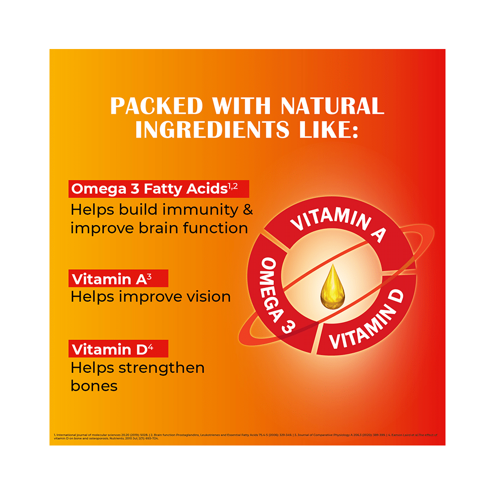 Seacod Cod Liver Oil with Omega 3, Vitamin A, Vitamin D, for Kids and Adults Oil - Image 7