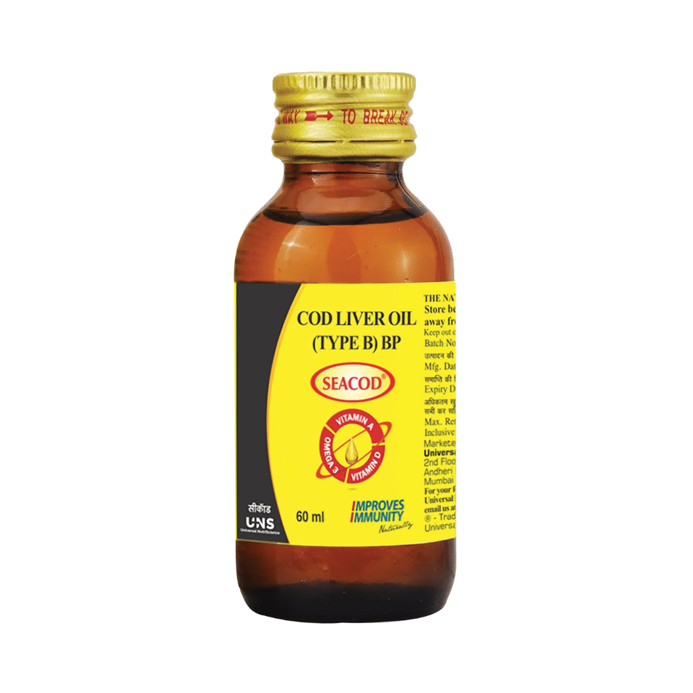 Seacod Cod Liver Oil with Omega 3, Vitamin A, Vitamin D, for Kids and Adults Oil - Image 3