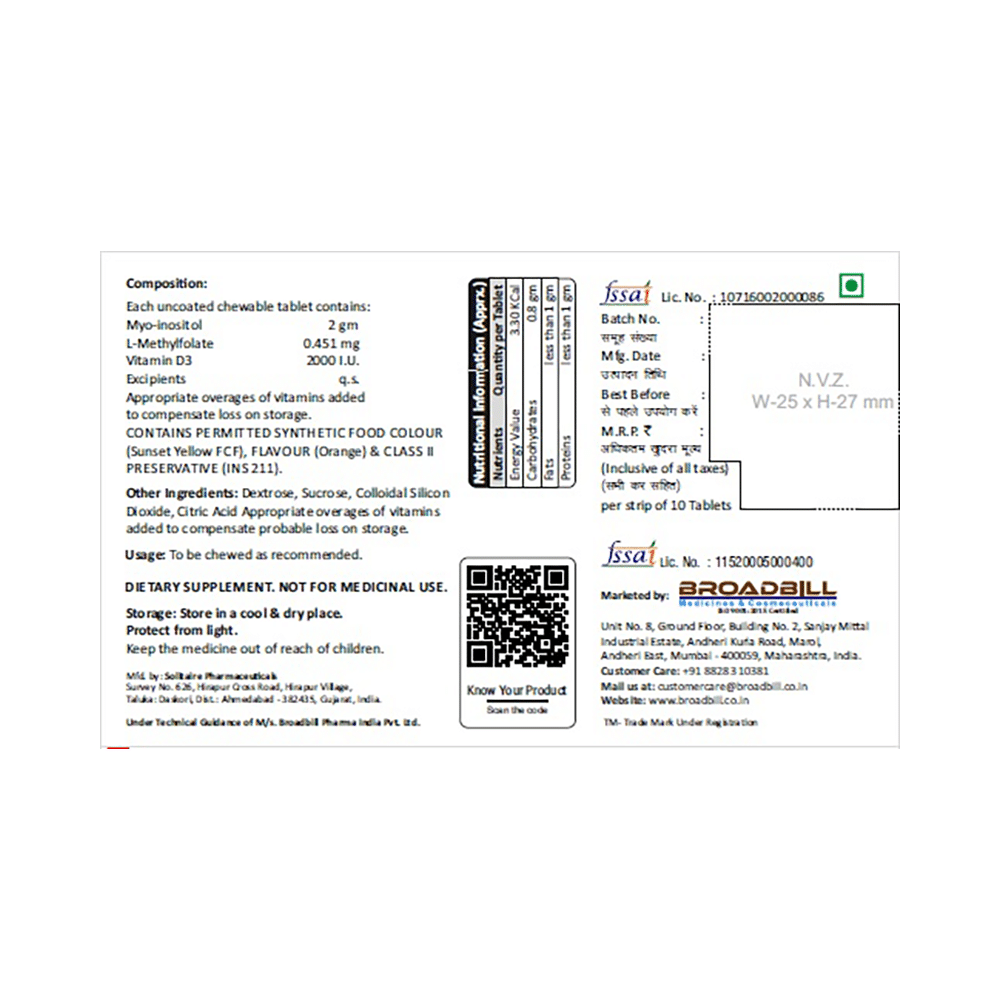 Myobroad 2G Chewable Tablet - Image 2