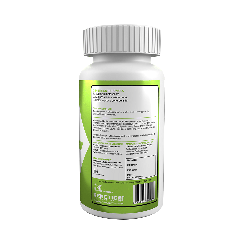 Genetic Nutrition CLA Capsule - Image 2