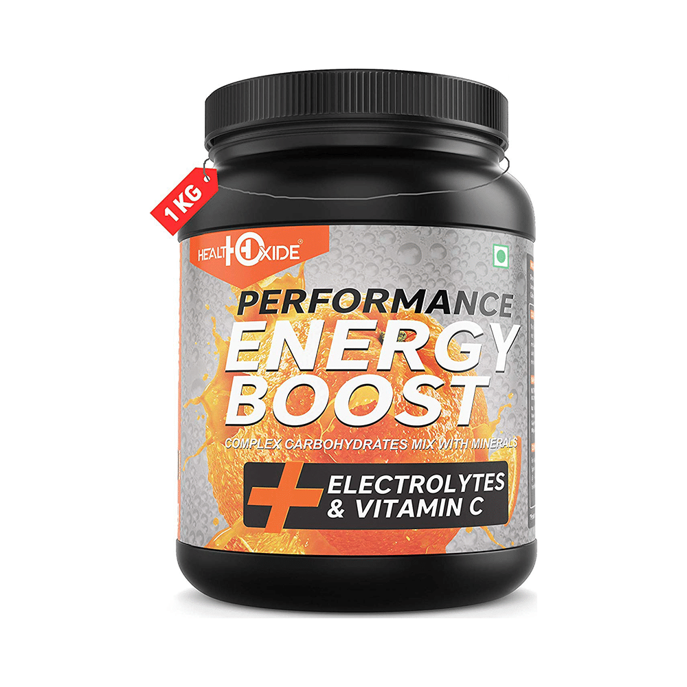 HealthOxide Performance Energy Boost Drink Orange - Image 1
